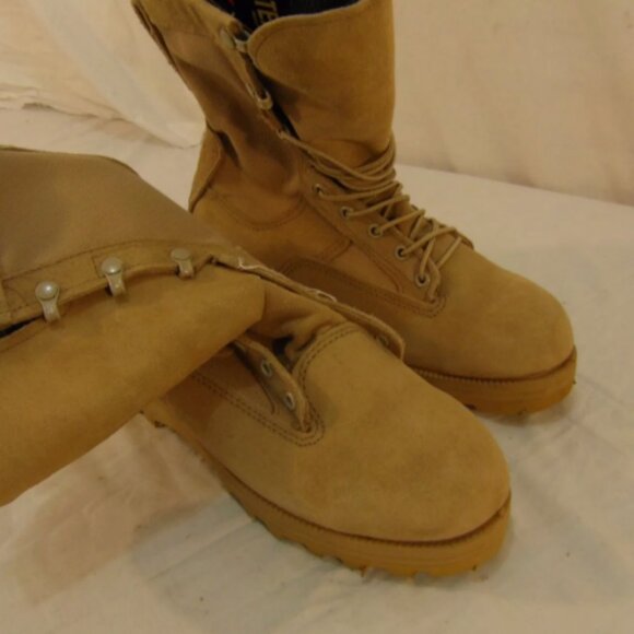 BELLEVILLE TEMPERATE WX FLIGHT & COMBAT VEHICLE GORE-TEX sz6.5W BOOTS NM 00521 main image 4